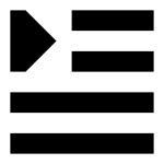 Indent SVG Icon